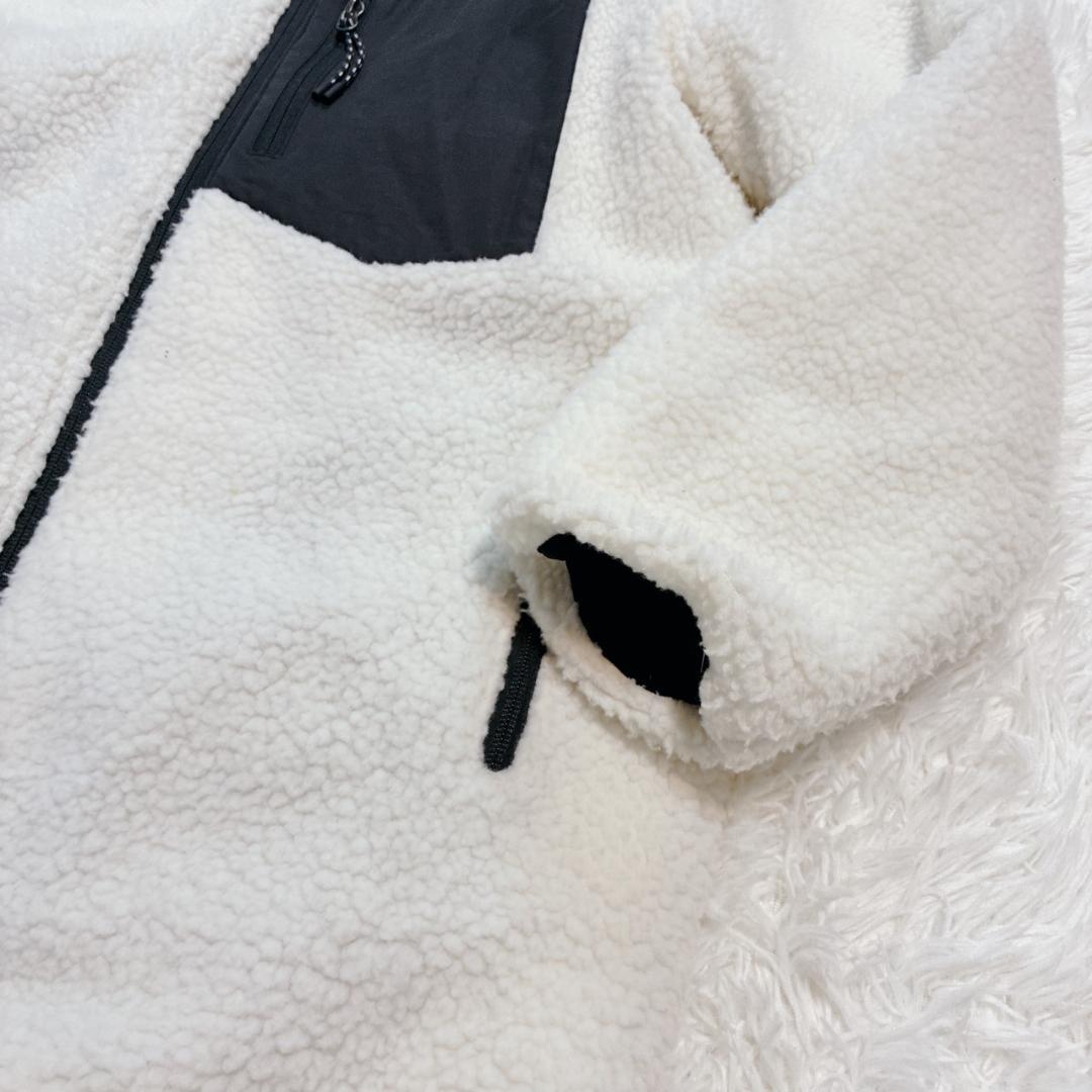 美品 TAION NOLLEY'S 別注 ボア ダウンフードコート リバーシブル