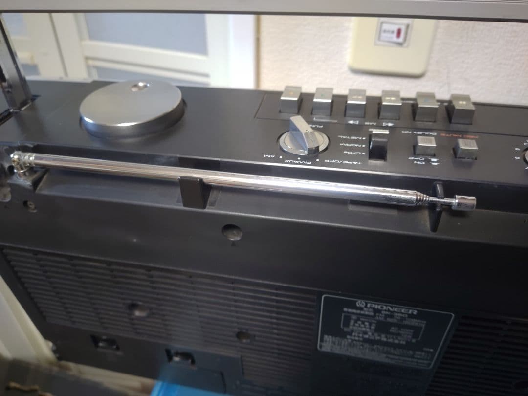 希少！バブル期　昭和レトロなラジカセ　パイオニア　ランナウェイSK-350整備品