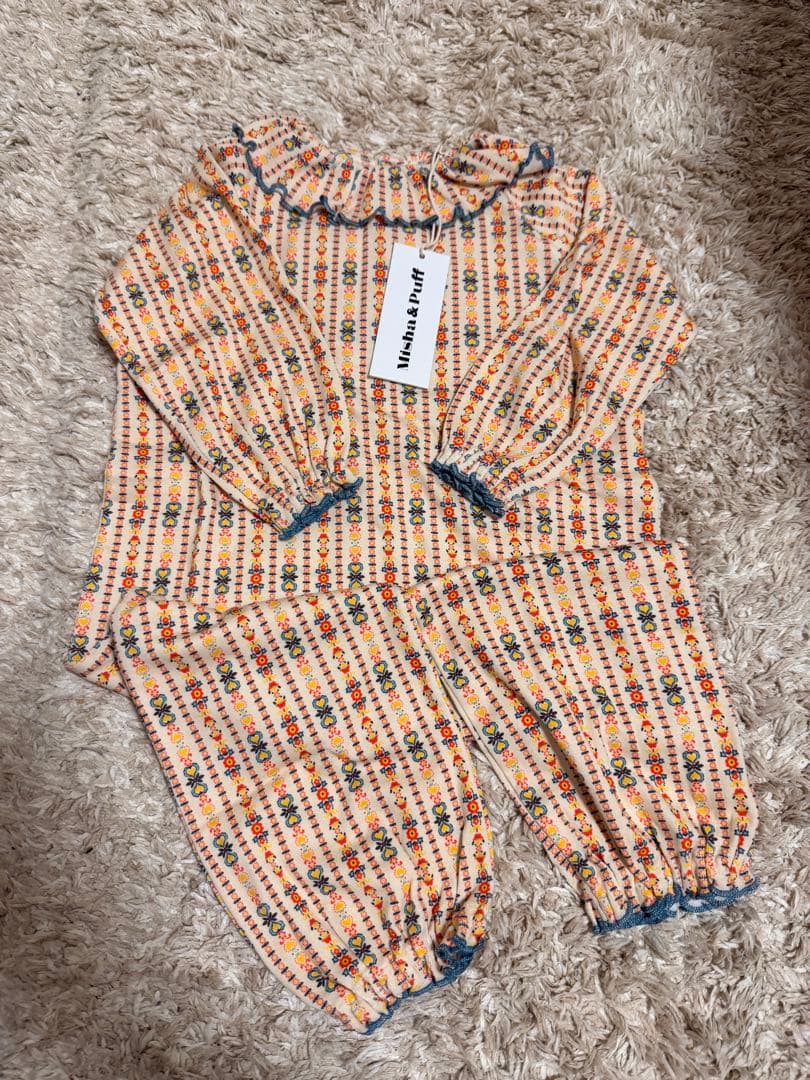 ロンパース・カバーオール Misha & Puff Perrot Onesie String Bohema