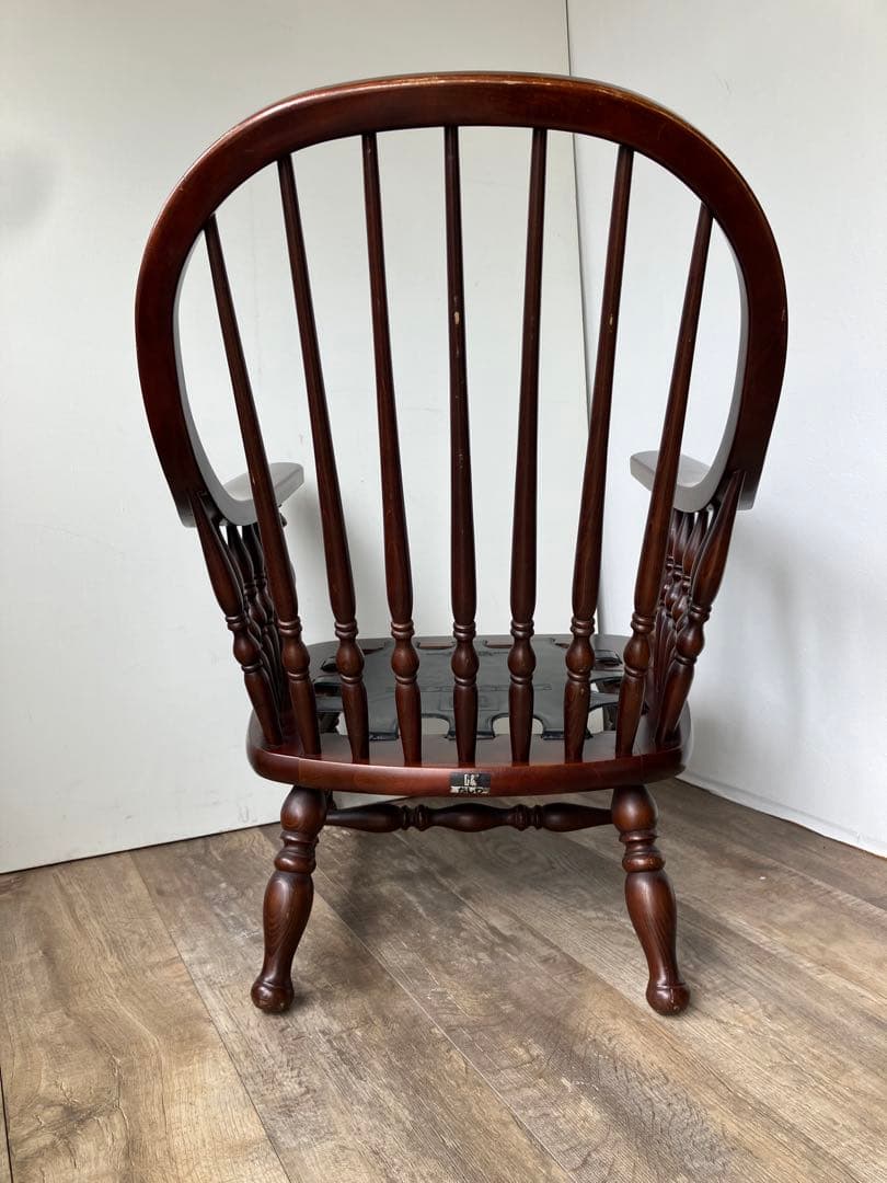 柏木工　飛騨路の家具　アームチェア　1人掛け　ソファ　応接　ヴィンテージ　②