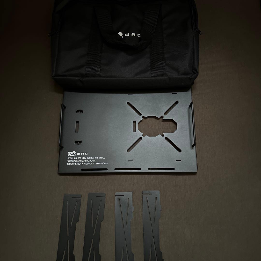 テーブル・チェア・ハンモック WAQ MULTI IRON TABLE + BURNER MINI TABLE