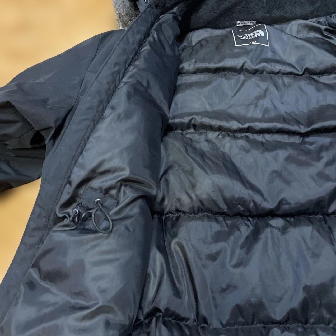 THE NORTH FACEキッズ160 ジャケット ダウンの温かさレディースM