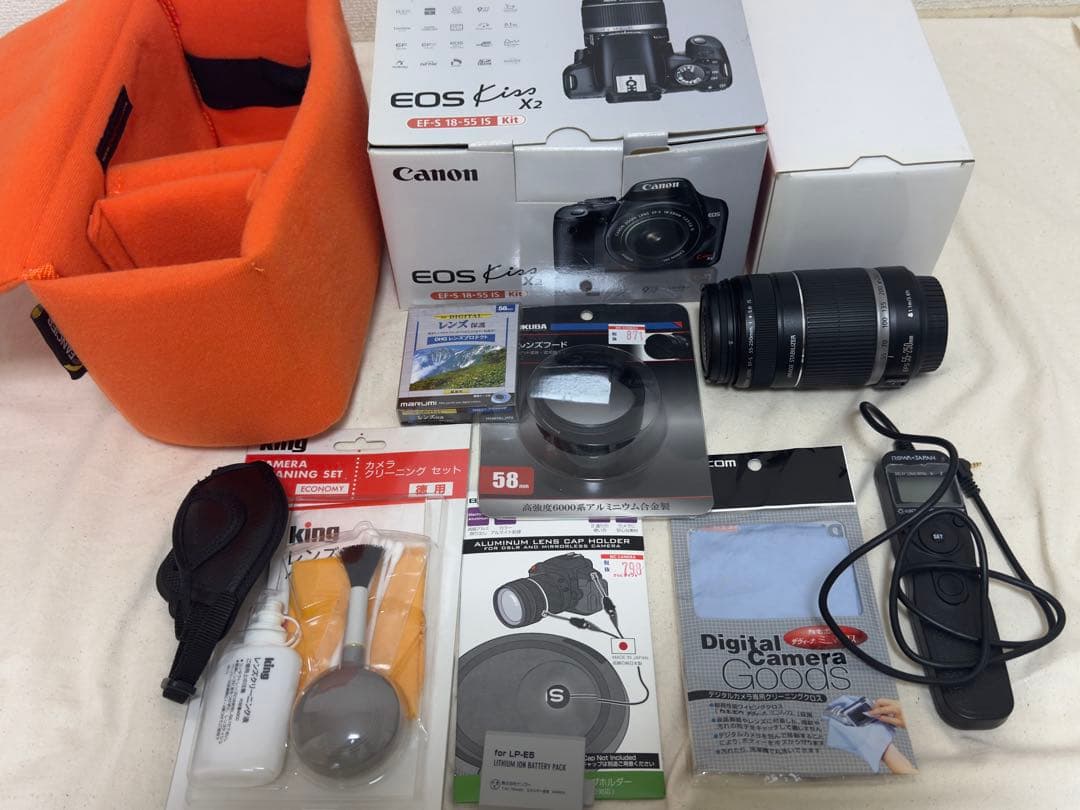 『おまけ多数』Canon EOS Kiss X2 ダブルレンズ セット