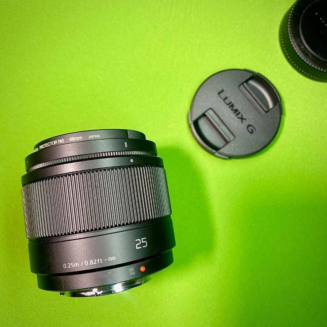 【ほぼ新品】Panasonic LUMIX G 25mm F1.7 H-H025