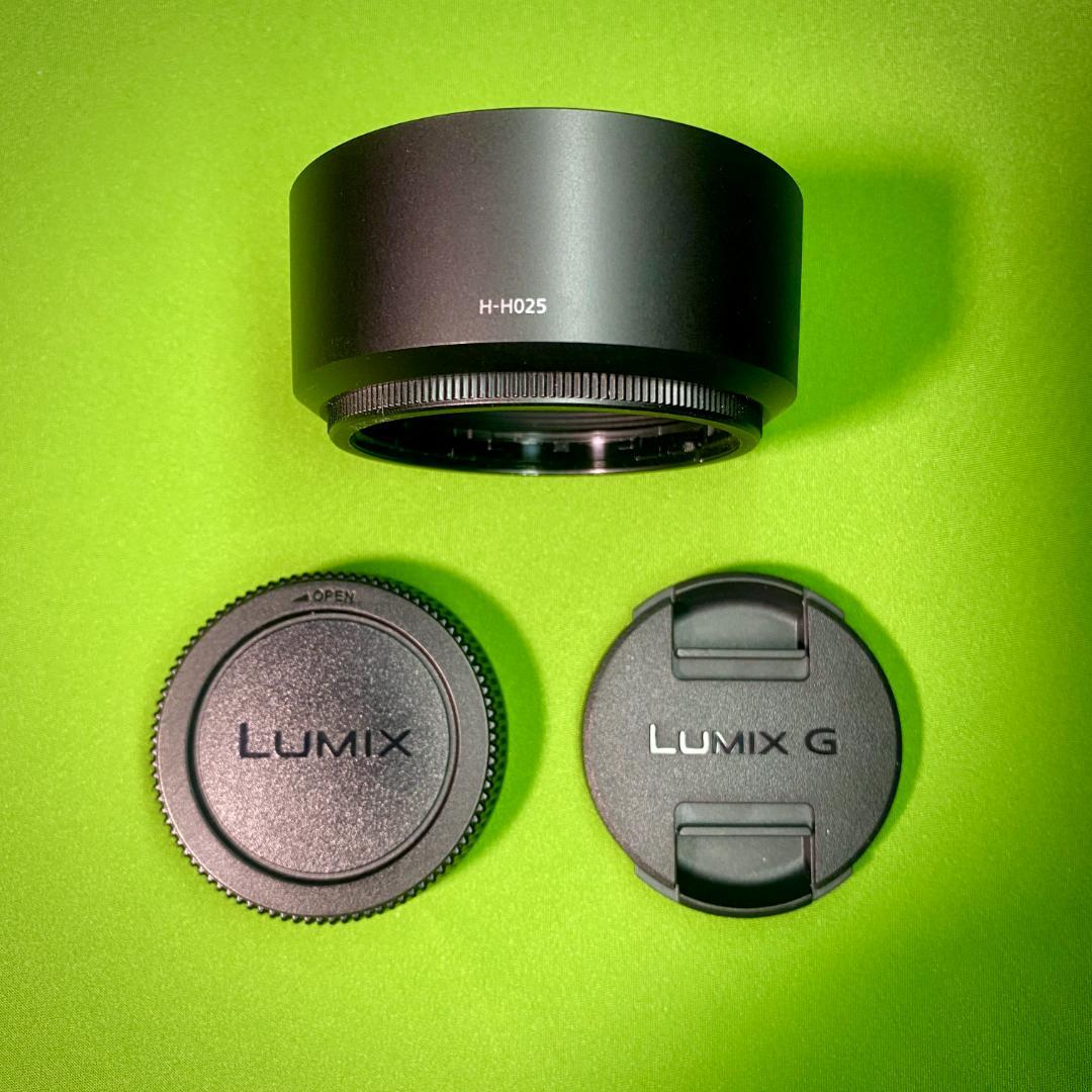 【ほぼ新品】Panasonic LUMIX G 25mm F1.7 H-H025
