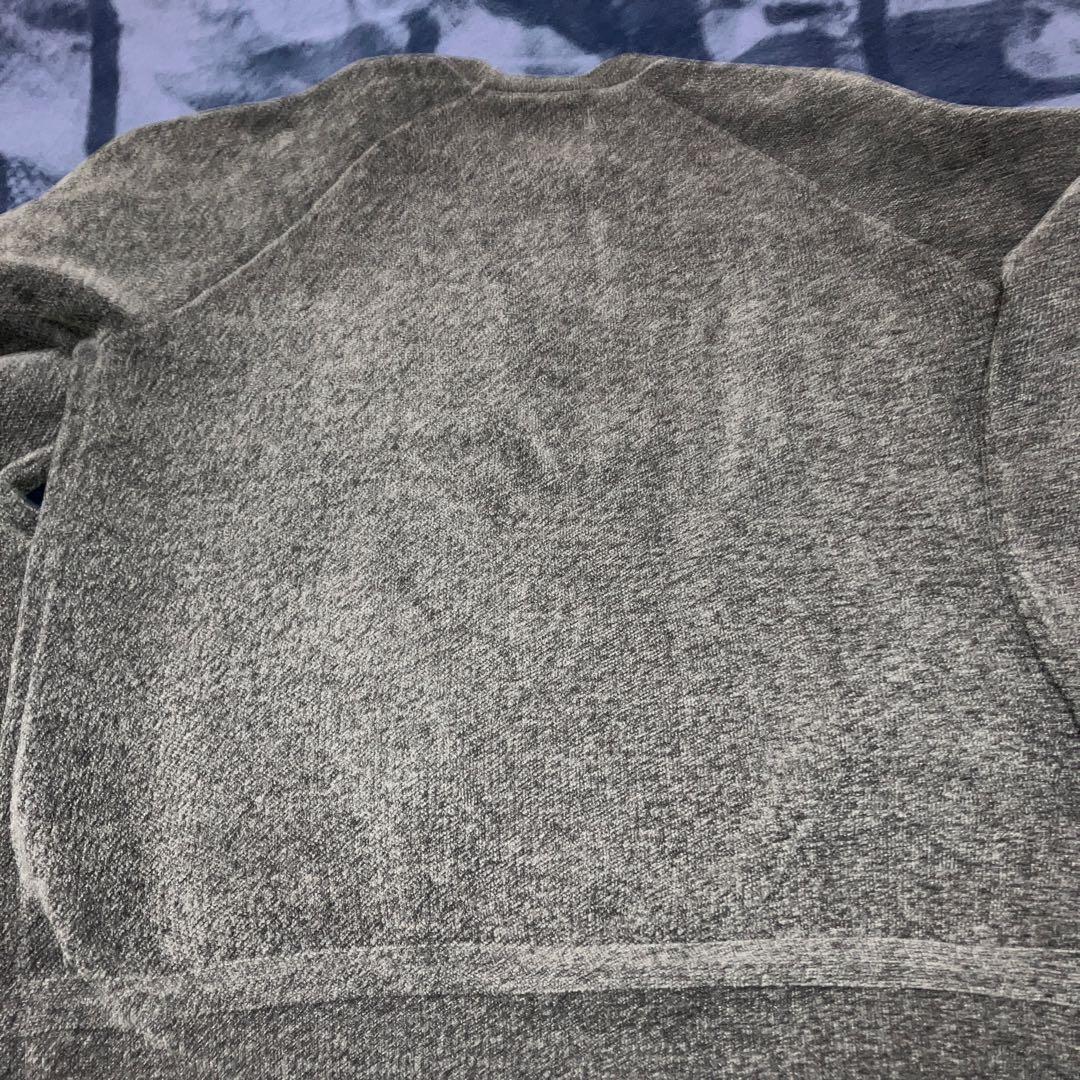 極美品 ブリーフィング メンズ モールヤーン ロゴクルーネックニット M