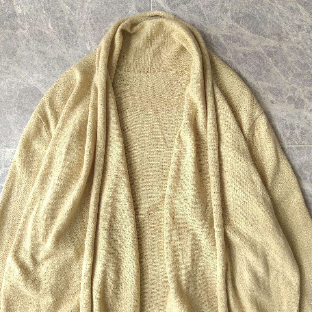 493 わんこママ様 ヨーガンレール カシミヤ100% ロング カーディガン