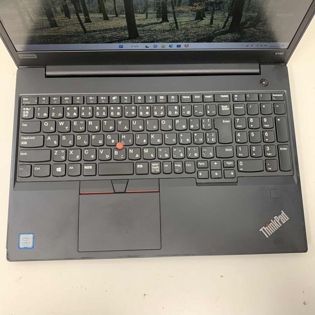 レノボ ThinkPad E580 i5-8250U 8gb SSD256GB