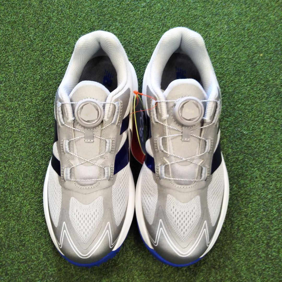 新品　ニューバランス　UGS1001H　ゴルフシューズ　グレー/ブルー　23cm