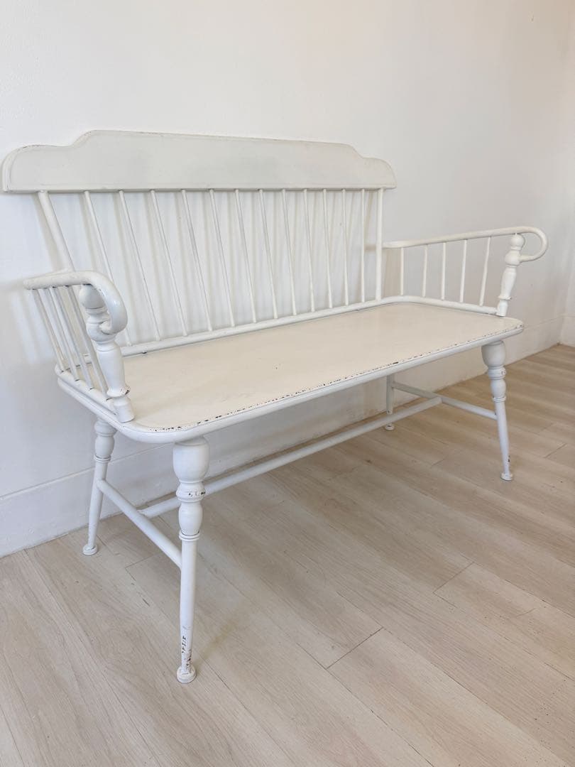 フランス　アンティーク　ヴィンテージガーデンベンチ