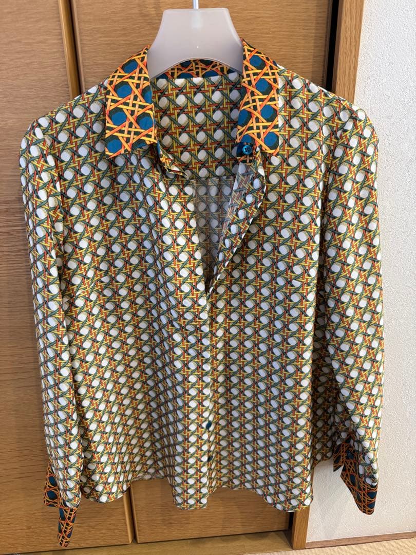 LOULOU WILLOUGHBY ボウタイ ブラウス