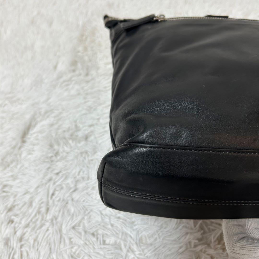 【廃盤✨美品/オールレザー】ポーター　ブリーフケース　ブラック　人気　A4可能