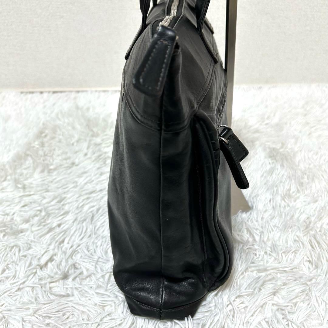 【廃盤✨美品/オールレザー】ポーター　ブリーフケース　ブラック　人気　A4可能