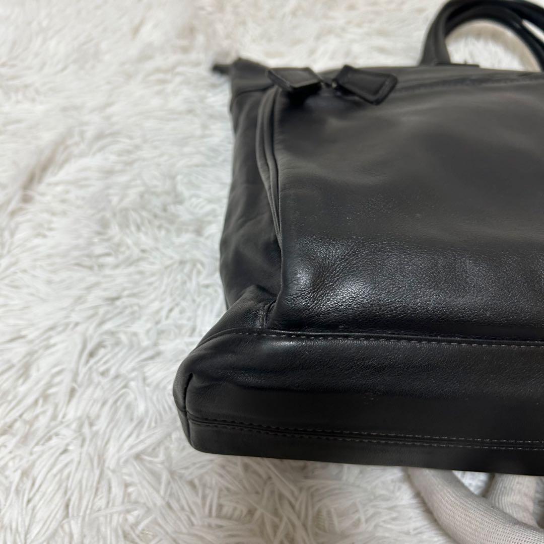 【廃盤✨美品/オールレザー】ポーター　ブリーフケース　ブラック　人気　A4可能