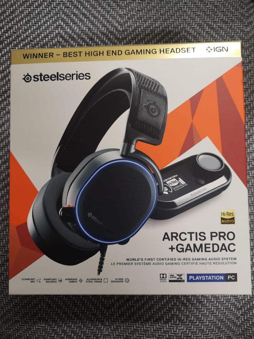 SteelSeries ヘッドセット Arctis Pro Game DAC