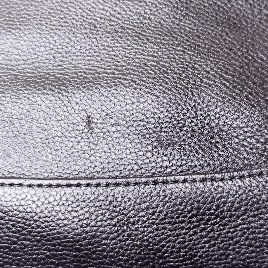 良品✨ペッレモルビダ メイデンボヤージュ ブリーフケース シボ革 黒 2way