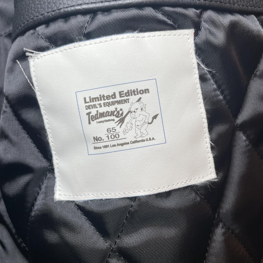 おさむ　TEDMAN 100着限定 シングルレザージャケット 46