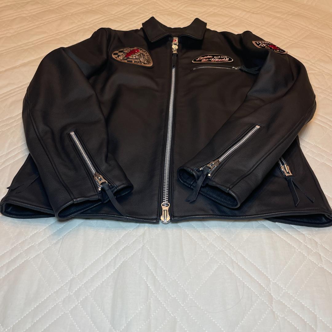 おさむ　TEDMAN 100着限定 シングルレザージャケット 46