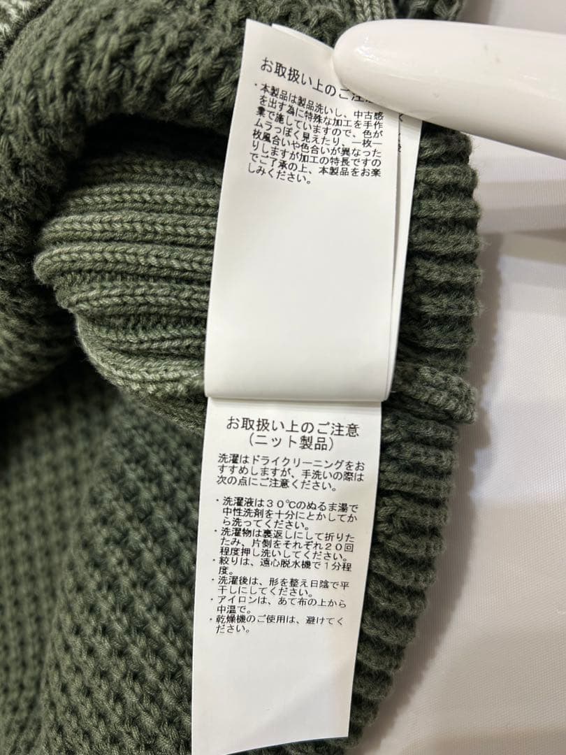 【新品タグ付】Schott ショット ダルカラー クルーネック コットンニット