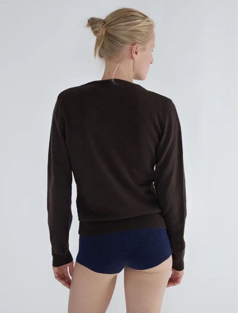 paloma-wool ウールカーディガン S ブラウン