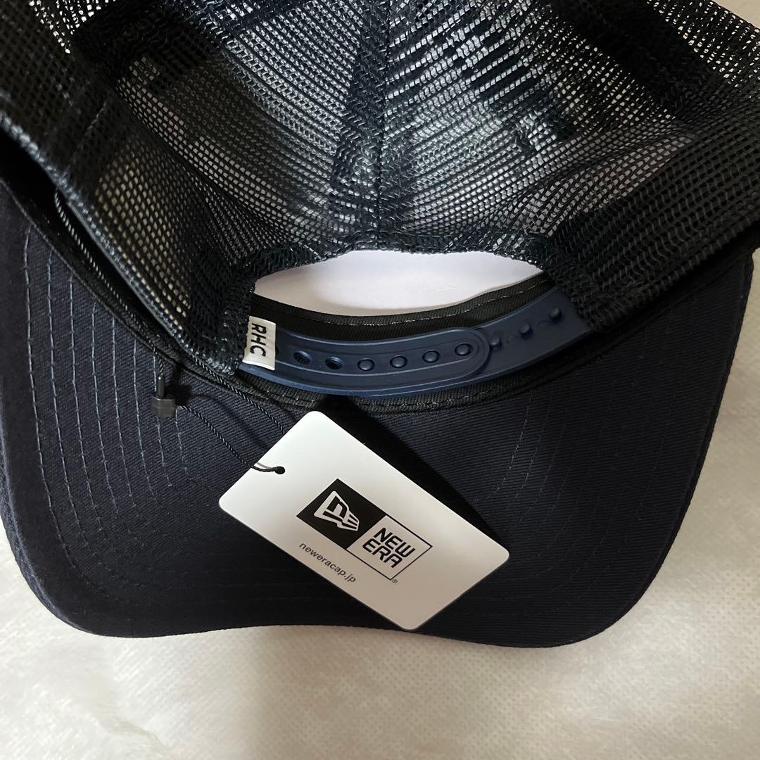 ロンハーマン RHC newera メッシュ Rロゴ キャップ　ネイビー