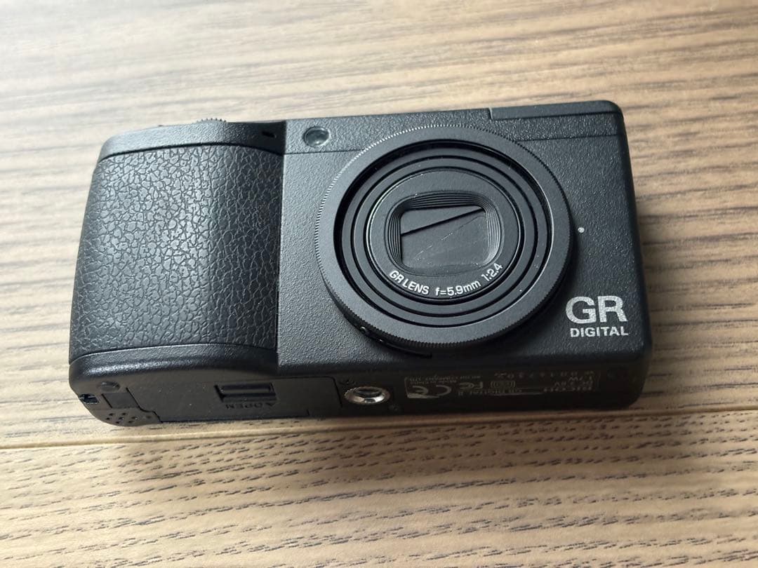 RICOH GR DIGITAL II カスタムレザーケース付き 中古