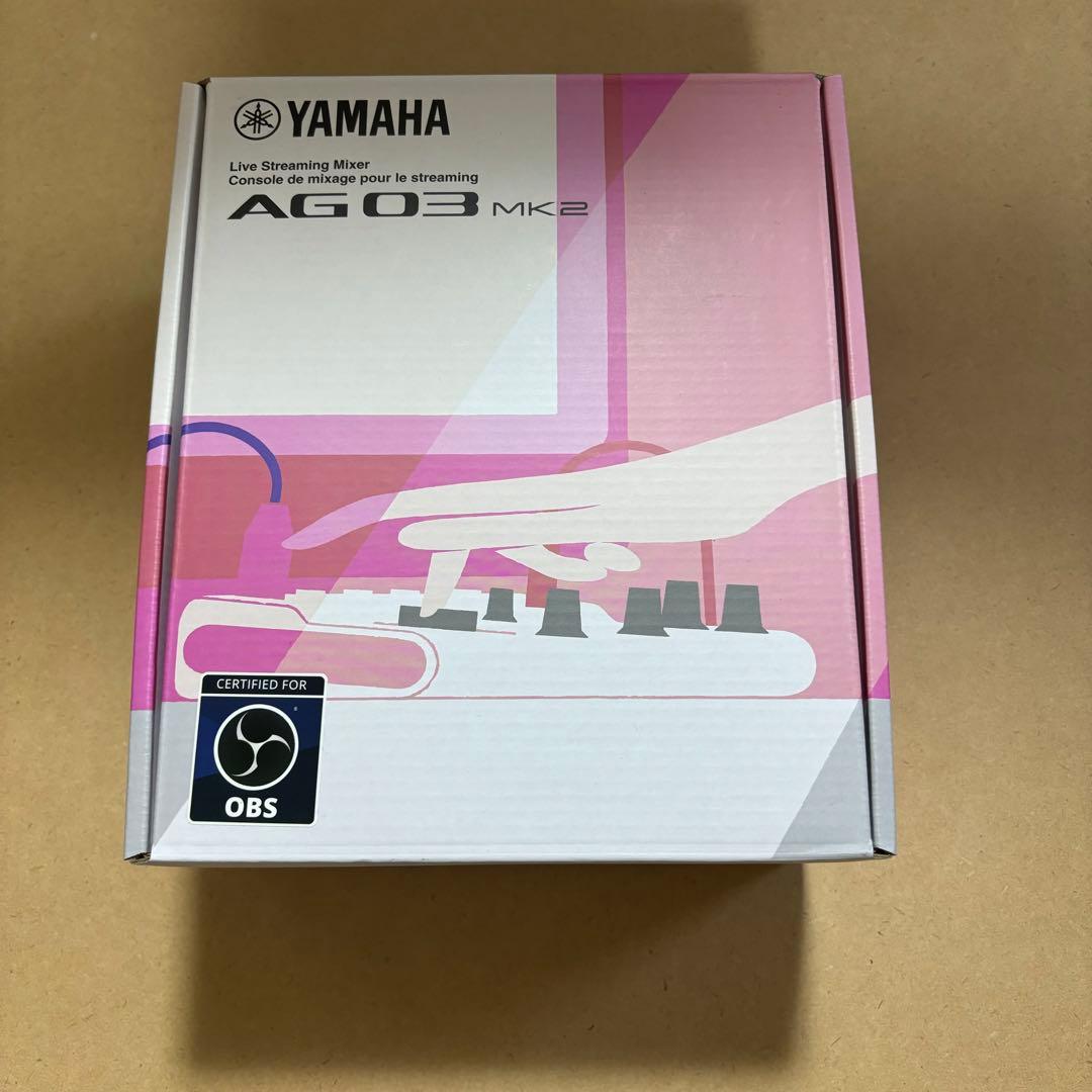 【超美品】配信セット YAMAHA / AG03MK2 WHITE AT2020