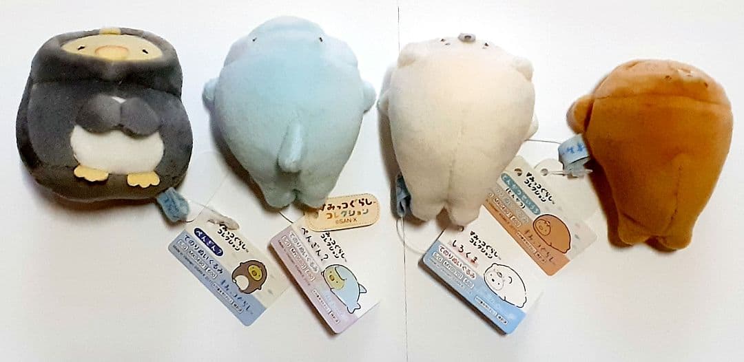 すみっコぐらし　てのりぬいぐるみ・ぶらさげぬいぐるみ60点まとめ売り