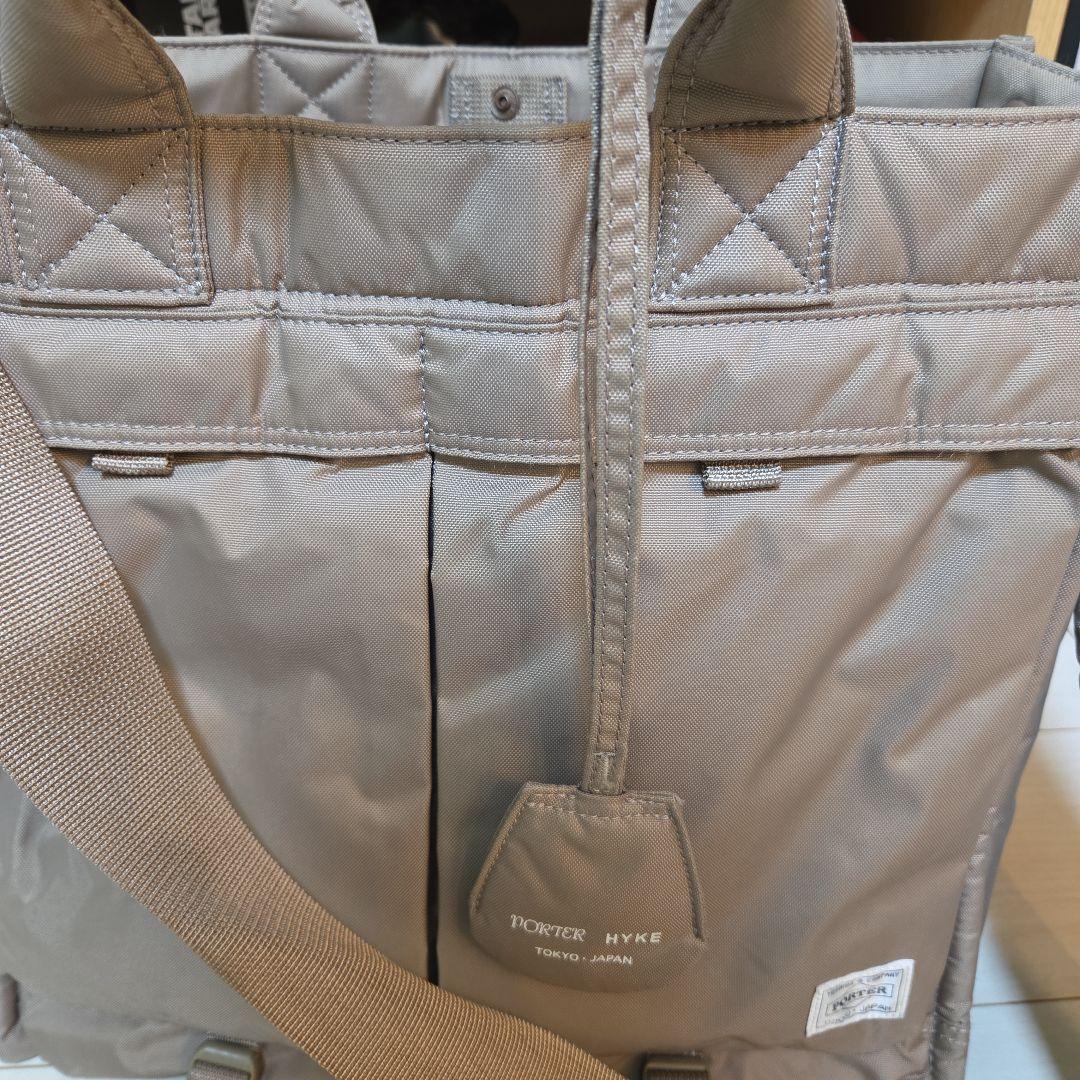 HYKE PORTER　ヘルメットバッグ