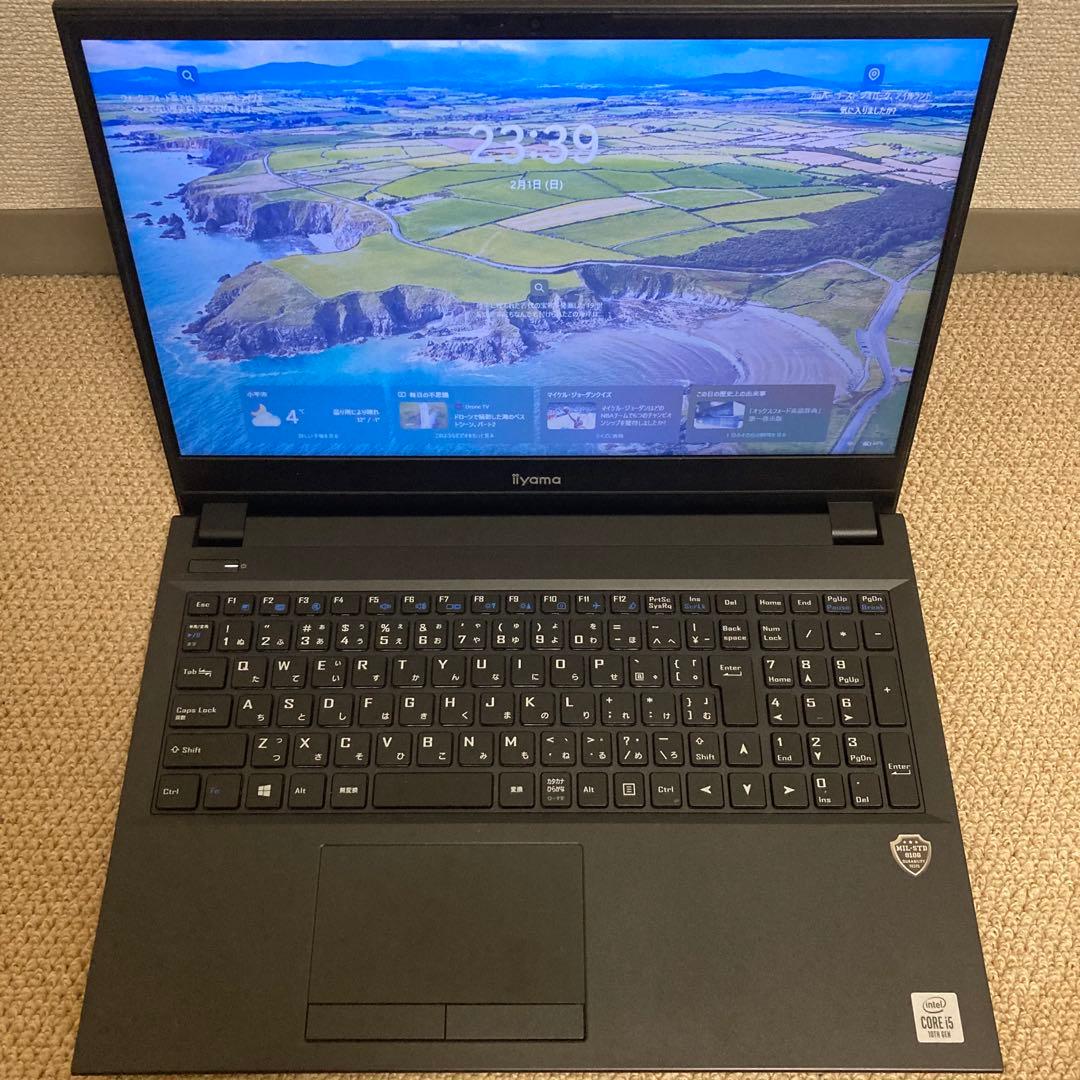 訳あり？iiyama i5 10210u 8GB 512GB ノートPC