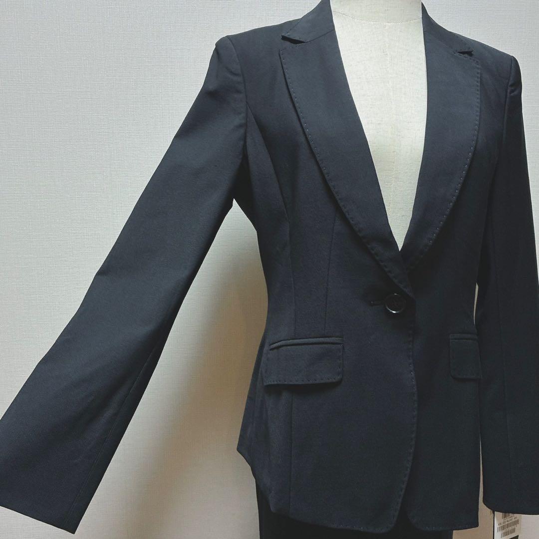 上下未使用　クードシャンス　洗える　パンツスーツ　日本製　ビジネス　スーツ　40