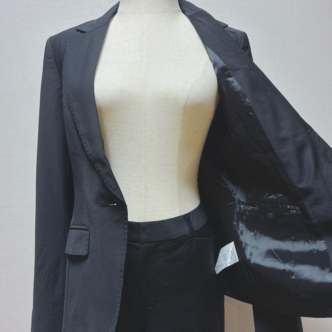 上下未使用　クードシャンス　洗える　パンツスーツ　日本製　ビジネス　スーツ　40