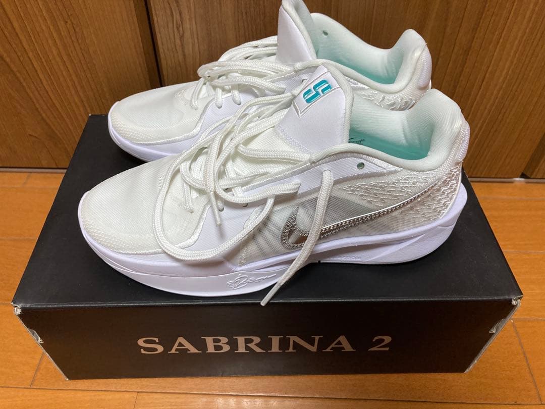 Sabrina Ionescu シューズ ホワイト