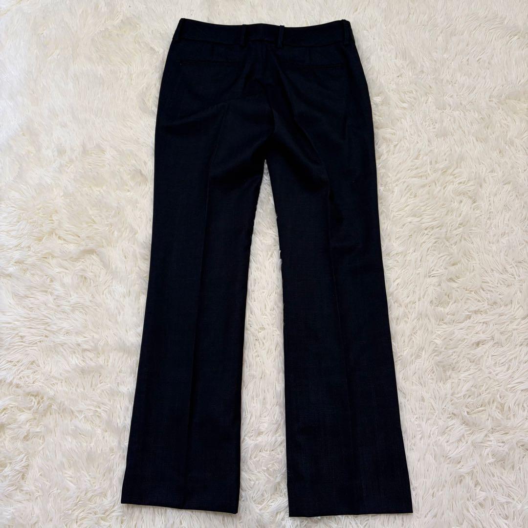 【極美品】スーツセレクト 洗えるデニム調 3点セットアップ パンツ スカート