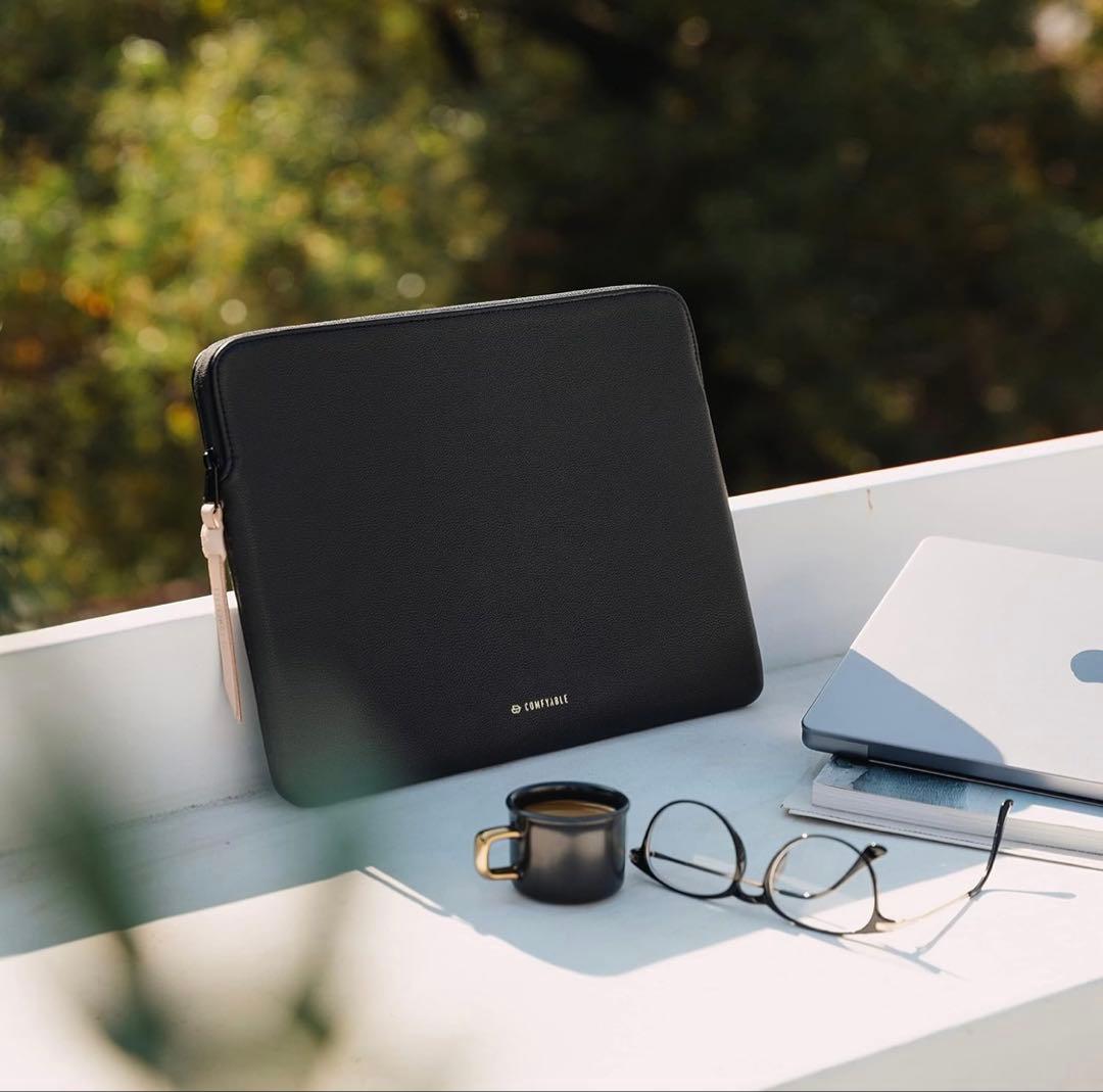 【MacBook対応】新品•未開封！防水レザーPCケース 15~16インチ