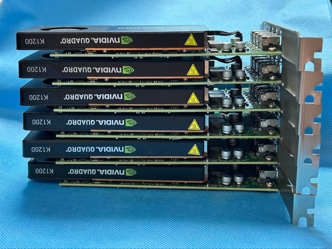 正常動作品 NVIDIA QUADRO K1200 x6枚