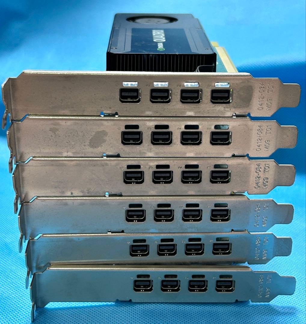 正常動作品 NVIDIA QUADRO K1200 x6枚