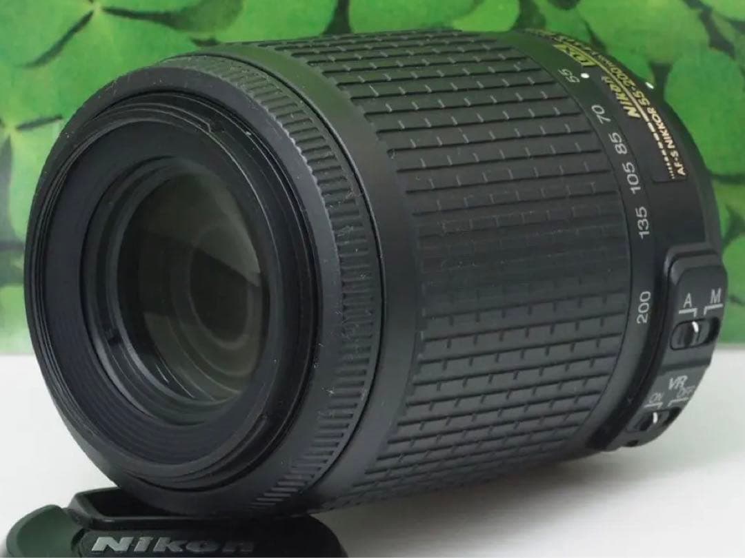 【美品】ニコン55-200mm⭐️望遠レンズ イベント、運動会で大活躍