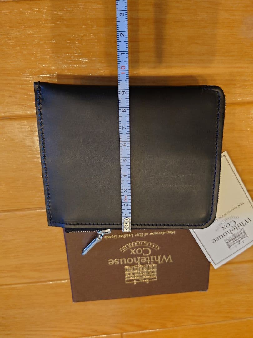 新品 WHitehouse Cox ジップウォシュレット 黒