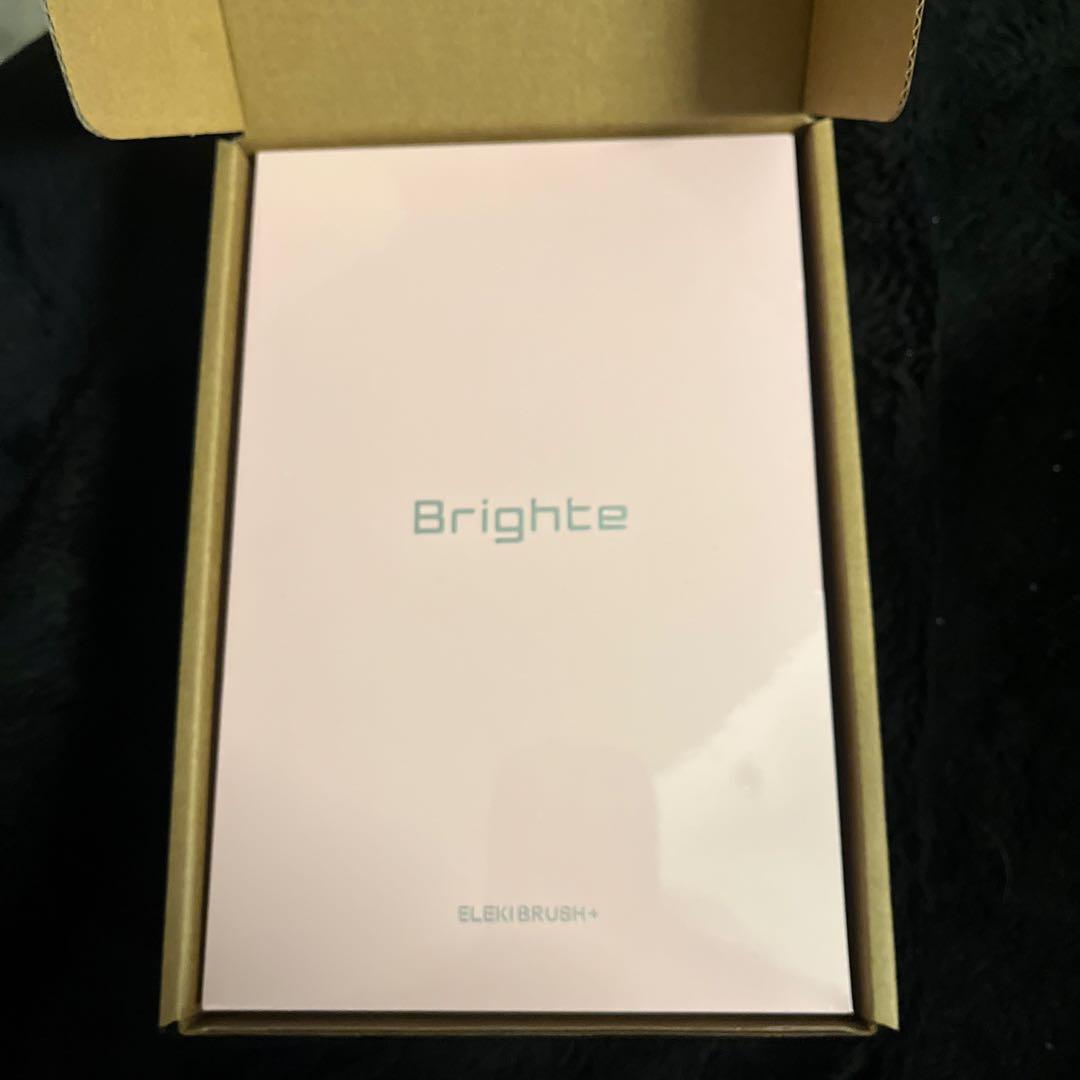 Brighte ELEKI BRUSH+ 電動美顔器　ピンク