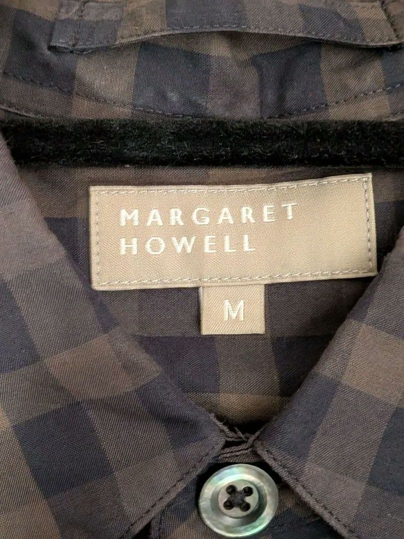 MARGARET HOWELL チェックシャツ Mサイズ