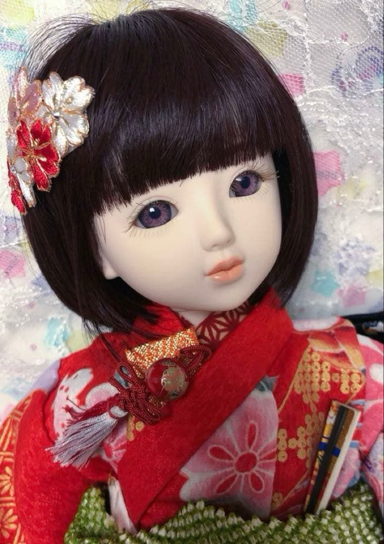 日本人形　和人形　球体関節人形　　　SD オビツ　着せ替え人形　リボーンドール