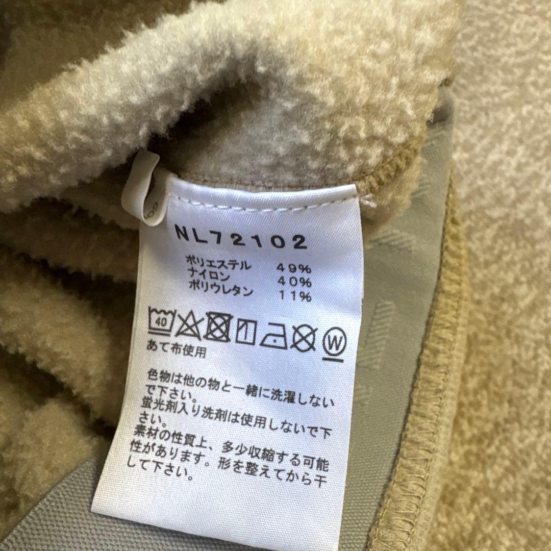 【タグあり】THE NORTH FACE ベージュ トレーナNL72102