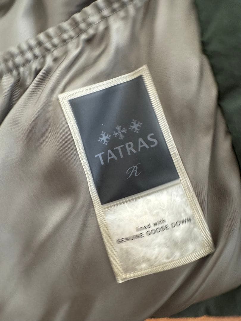 ウ*ラ様 TATRAS R ダウンmtk18a472 サイズ3未使用品