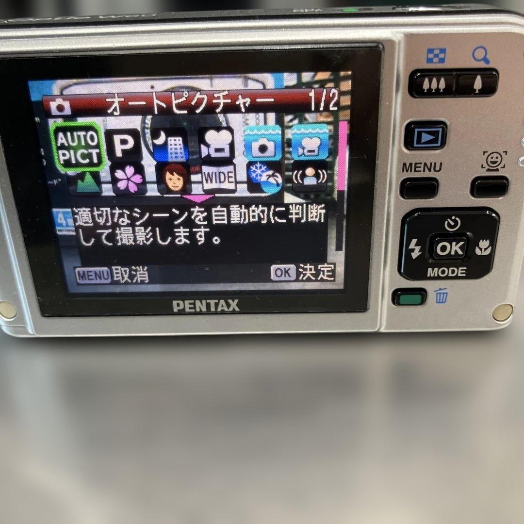 PENTAX Optio W60 バッテリー2個付き 防水デジカメ