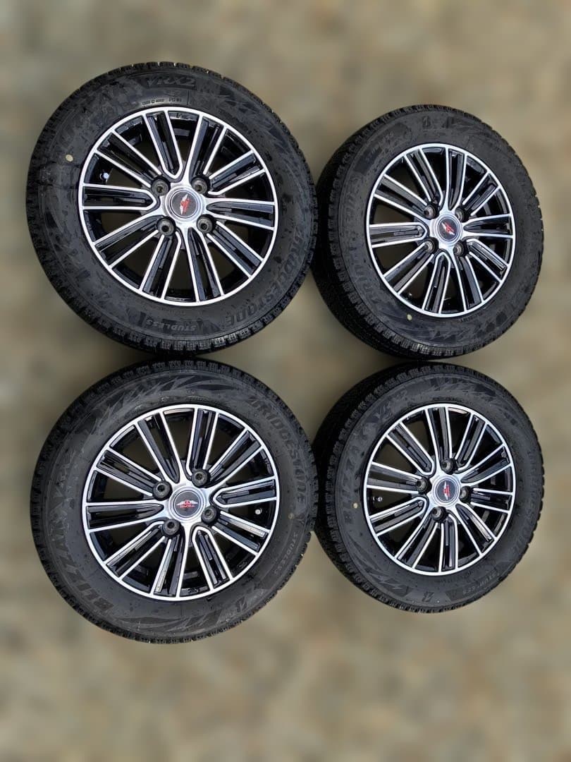 【軽自動車】スタッドレスタイヤ・ホイール4本セット