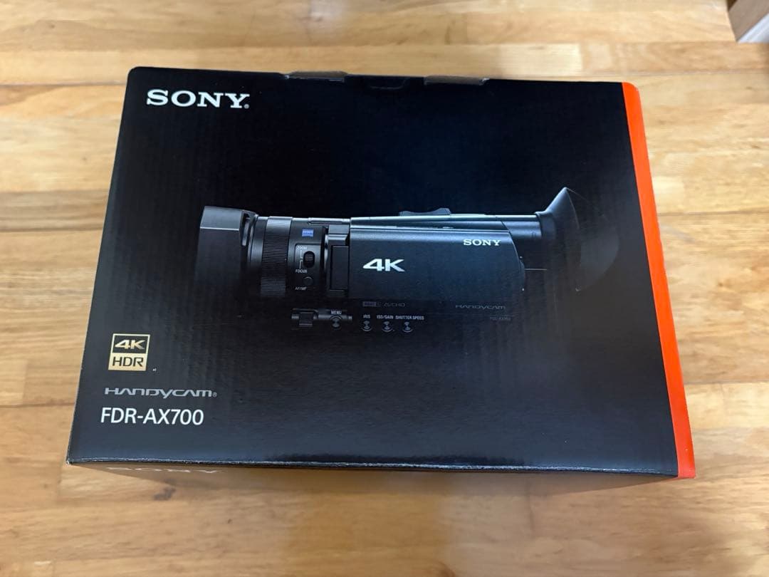 美品 SONY FDR-AX700 ビデオカメラ 本体