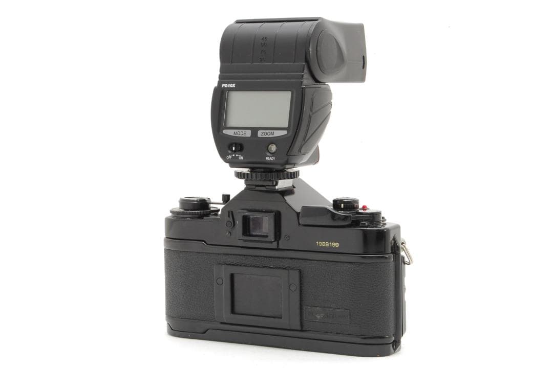 [美品] キャノン Canon A-1 ボディ pz40x ストロボ付き