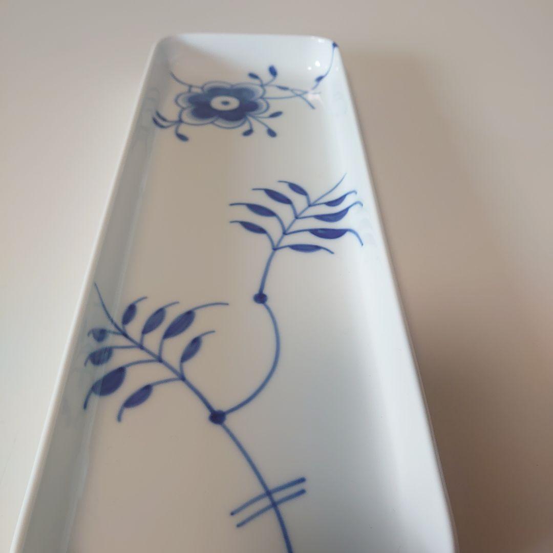 ロイヤルコペンハーゲン　ブルーフルーテッドメガ　ディッシュ&スフレ