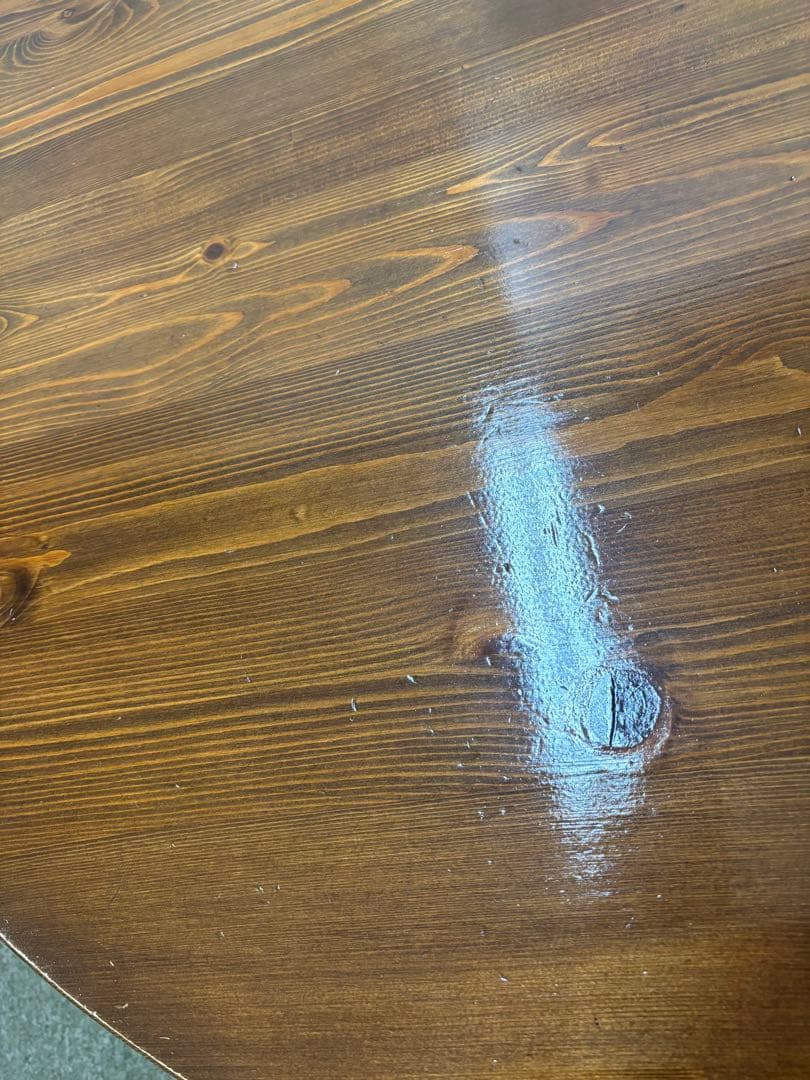 【リペア済み】　125折りたたみ丸テーブル　ちゃぶ台　丸座卓　円形ローテーブル